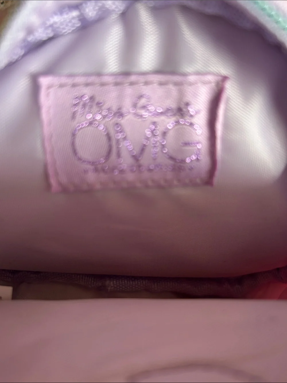 Miss Gwen’s OMG Lilac Unicorn Crossbody Bag for Kids